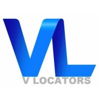 V LOCATORS logo