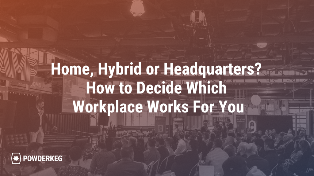 Home, Hybrid or Headquarters? How to Decide Which Workplace Works For You