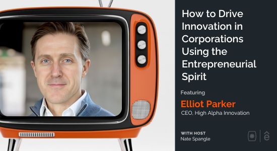 How to Drive Innovation in Corporations Using the Entrepreneurial Spirit with Elliott Parker